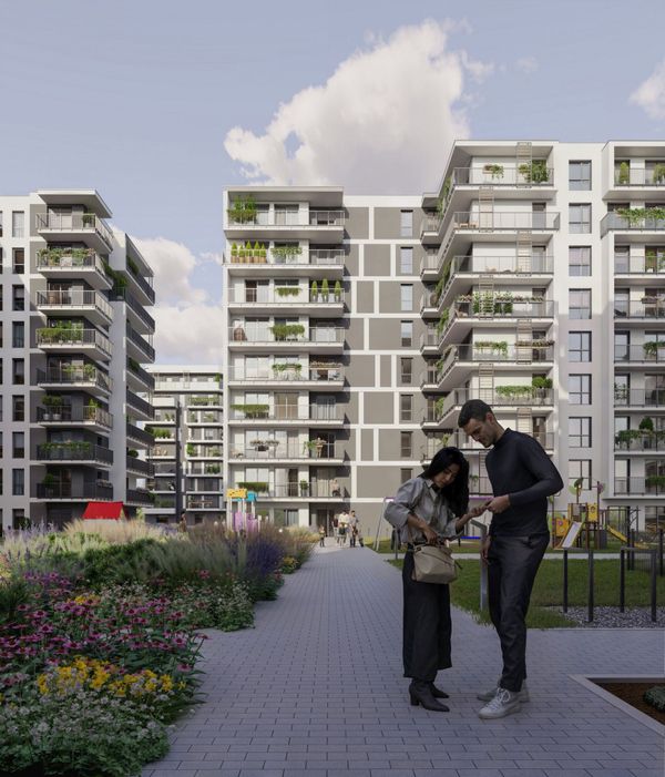 Rzut Viva Piast - Mieszkanie na sprzedaż, Kraków, Mistrzejowice, 602021  PLN