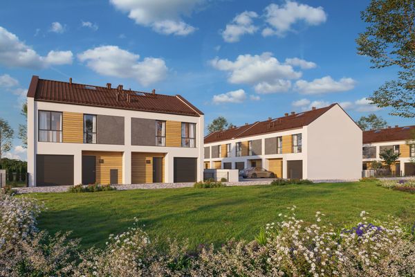 Rzut Południowy Zakątek - Dom na sprzedaż, Mysłowice, Kosztowy, 740000  PLN