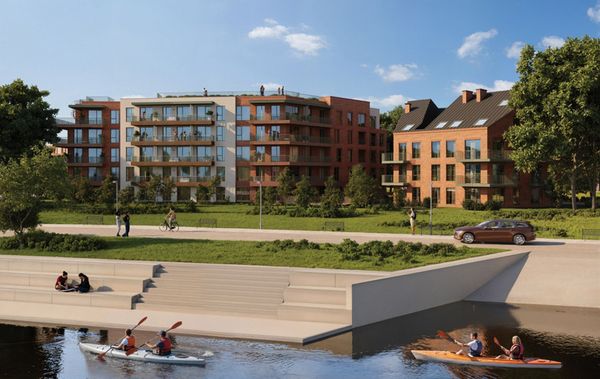 Rzut GEDANIA Riverside Living - Mieszkanie na sprzedaż, Gdańsk, Śródmieście, 2326335  PLN