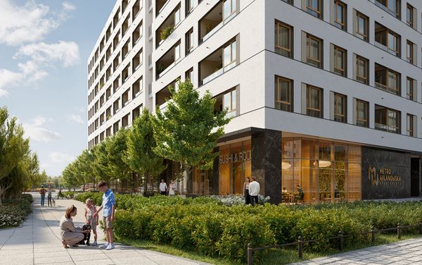 Rzut Apartamenty Metro Wilanowska - Mieszkanie na sprzedaż, Warszawa, Mokotów, 1121752  PLN