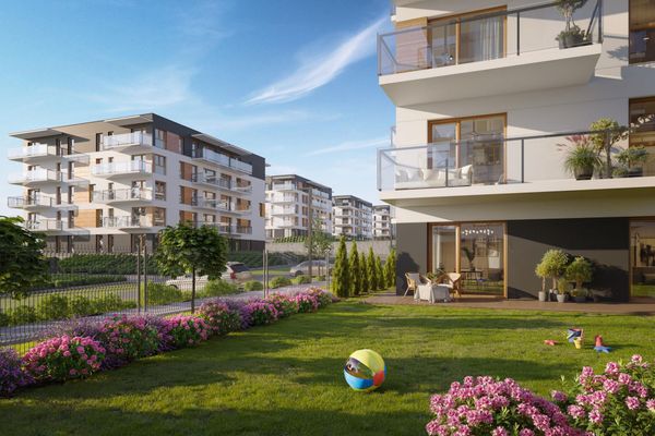 Rzut Wzgórze Hugona - Mieszkanie na sprzedaż, Świętochłowice, Chropaczów, 368000  PLN