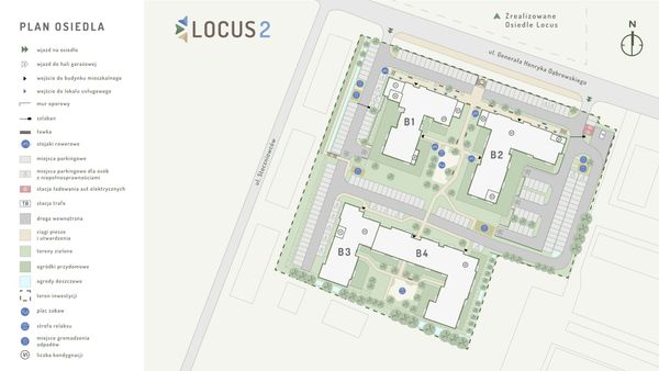 Rzut Locus 2 - Mieszkanie na sprzedaż, inne, Janowo, 564804  PLN