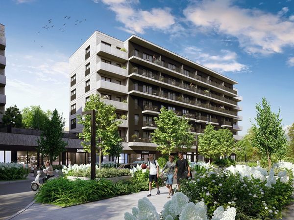 Rzut Osiedle przy Wielickiej - Mieszkanie na sprzedaż, Kraków, Bieżanów-Prokocim, 719024  PLN
