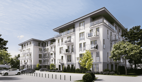 Rzut Apartamenty Stażystów - Mieszkanie na sprzedaż, Bielsko-Biała, Komorowice Krakowskie, 713217  PLN