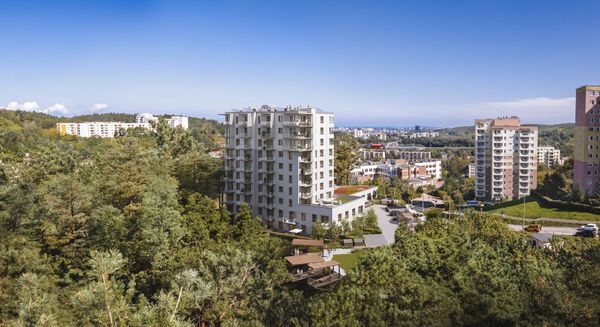Rzut Leśna Góra - Mieszkanie na sprzedaż, Gdańsk, Brętowo, 724165  PLN