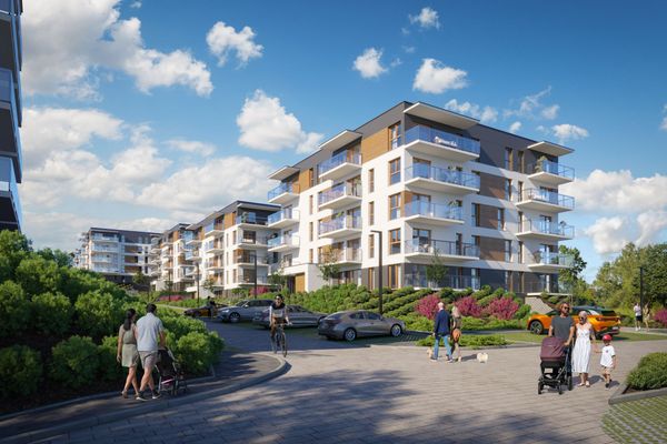Rzut Wzgórze Hugona - Mieszkanie na sprzedaż, Świętochłowice, Chropaczów, 494000  PLN