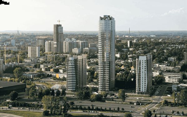 Rzut ATAL Olimpijska - Mieszkanie na sprzedaż, Katowice, Bogucice, 523132  PLN