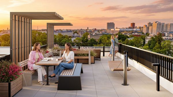 Rzut Murapol UniverCity - Mieszkanie na sprzedaż, Łódź, Polesie, 375989  PLN