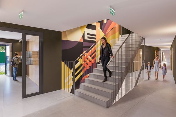 Rzut Osiedle Hierowskiego - Mieszkanie na sprzedaż, Katowice, Kostuchna, 598500  PLN