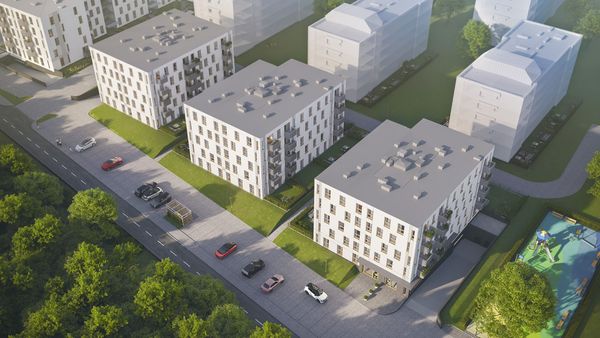Rzut Jodłowicka 5 - Mieszkanie na sprzedaż, Wrocław, Fabryczna, 686979  PLN