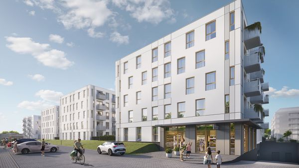Rzut Jodłowicka 5 - Mieszkanie na sprzedaż, Wrocław, Fabryczna, 742112  PLN
