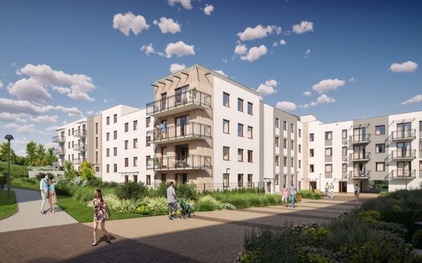 Rzut Wolne Miasto etap VII - Mieszkanie na sprzedaż, Gdańsk, Ujeścisko-Łostowice, 580154  PLN