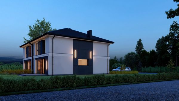 Rzut Palędzie ul. Krajobrazowa - Dom na sprzedaż, inne, 898000  PLN