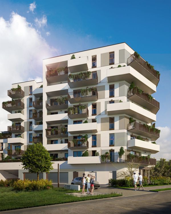 Rzut Concept Ćwiklińska - Mieszkanie na sprzedaż, Warszawa, Białołęka, 876534  PLN