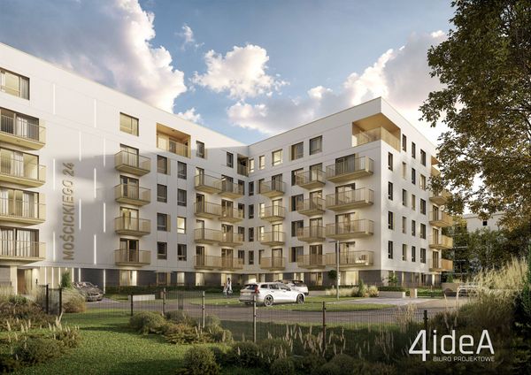 Rzut Nowa Częstochowa Mościckiego - Mieszkanie na sprzedaż, Częstochowa, Częstochówka-Parkitka, 630615  PLN