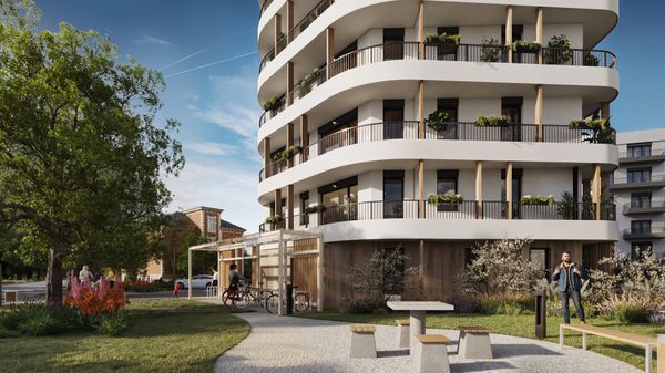 Rzut Letnicka Residence - Mieszkanie na sprzedaż, Gdańsk, Letnica, 638841  PLN