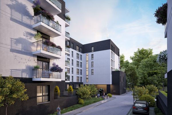 Rzut Parkove Love - apartamenty inwestycyjne - Komercyjne lokal na sprzedaż, Łódź, Bałuty, 952179  PLN