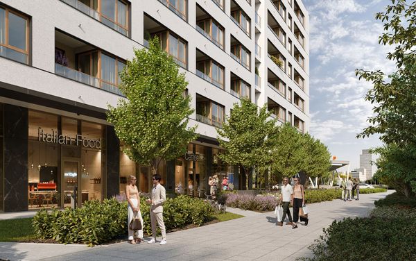 Rzut Apartamenty Metro Wilanowska - Mieszkanie na sprzedaż, Warszawa, Mokotów, 1125744  PLN