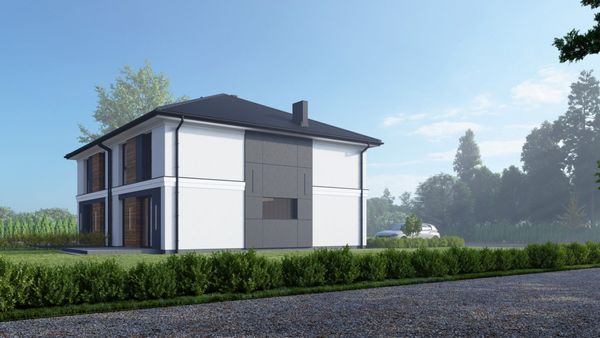 Rzut Palędzie ul. Krajobrazowa - Dom na sprzedaż, inne, 898000  PLN