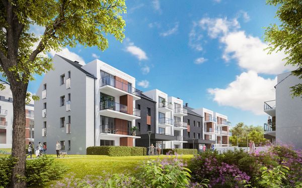 Rzut Partynice House II - Mieszkanie na sprzedaż, Wrocław, Krzyki, 499000  PLN