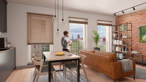 Rzut Jaskółcza - Mieszkanie na sprzedaż, Gdańsk, Śródmieście, 922780  PLN