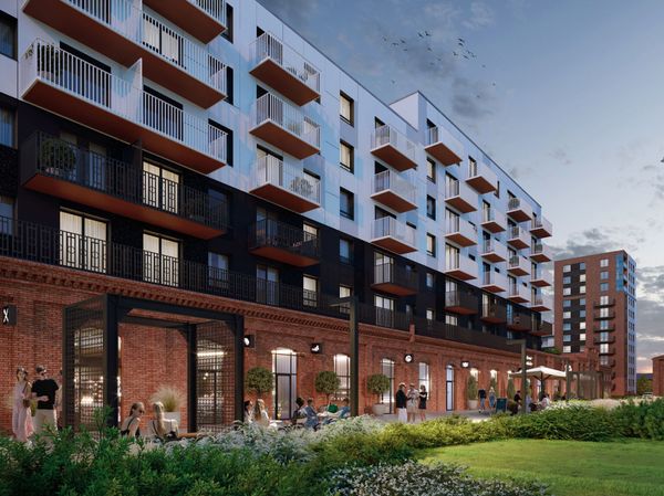Rzut Apartamenty nad Oławką  - Mieszkanie na sprzedaż, Wrocław, Krzyki, 1056399  PLN