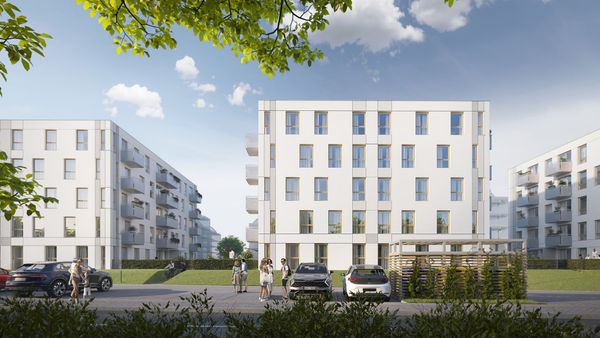 Rzut Jodłowicka 5 - Mieszkanie na sprzedaż, Wrocław, Fabryczna, 674888  PLN