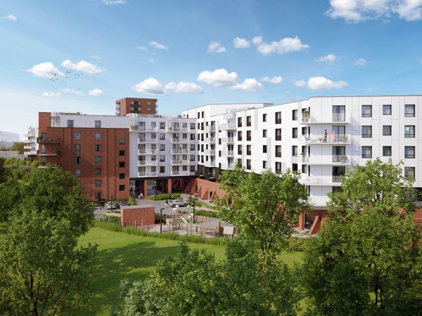Rzut Apartamenty nad Oławką  - Mieszkanie na sprzedaż, Wrocław, Krzyki, 1056399  PLN