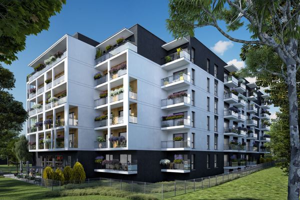 Rzut Parkove Love - apartamenty inwestycyjne - Komercyjne lokal na sprzedaż, Łódź, Bałuty, 673335  PLN