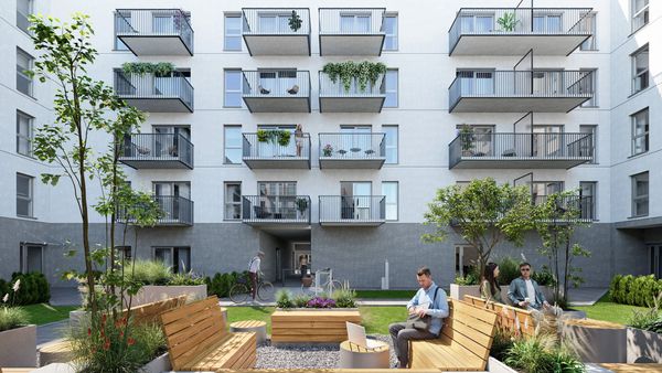 Rzut Murapol MainPoint - Mieszkanie na sprzedaż, Bielsko-Biała, Biała Śródmieście, 532304  PLN