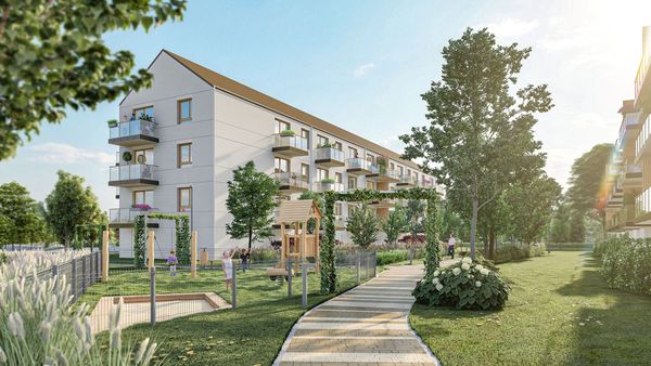Rzut Aleja Mickiewicza - Mieszkanie na sprzedaż, inne, 377487  PLN