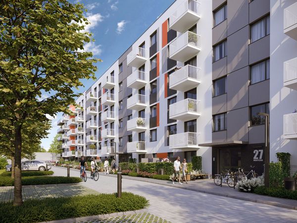 Rzut Osiedle Międzyleska - Mieszkanie na sprzedaż, Wrocław, Krzyki, 744534  PLN