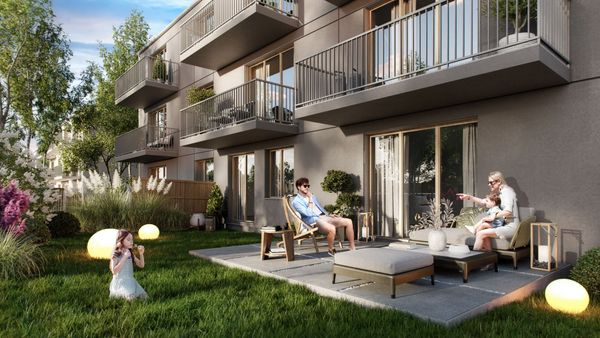 Rzut Sereno Park - Mieszkanie na sprzedaż, Łódź, Widzew, 546262  PLN