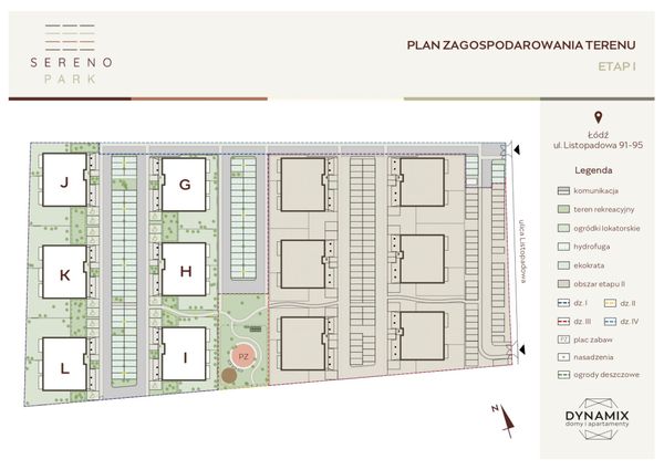 Rzut Sereno Park - Mieszkanie na sprzedaż, Łódź, Widzew, 536096  PLN