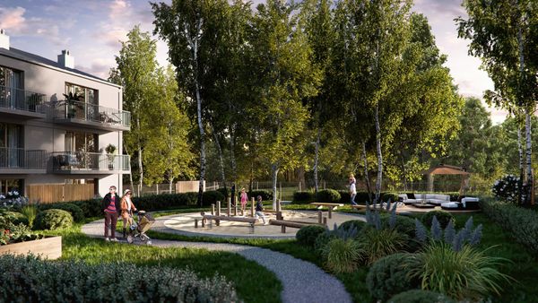 Rzut Sereno Park - Mieszkanie na sprzedaż, Łódź, Widzew, 464084  PLN