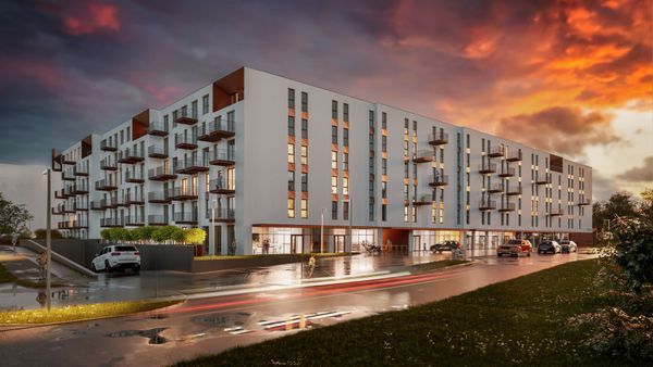 Rzut Nowo Park - Mieszkanie na sprzedaż, Kraków, Nowa Huta, 588744  PLN