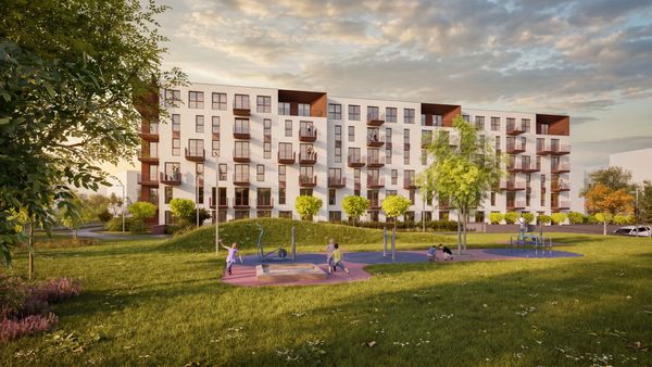 Rzut Nowo Park - Mieszkanie na sprzedaż, Kraków, Nowa Huta, 889286  PLN
