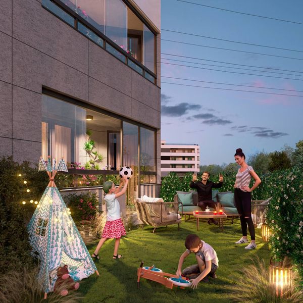 Rzut Miasteczko Nova Sfera - Mieszkanie na sprzedaż, Warszawa, Białołęka, 689732  PLN