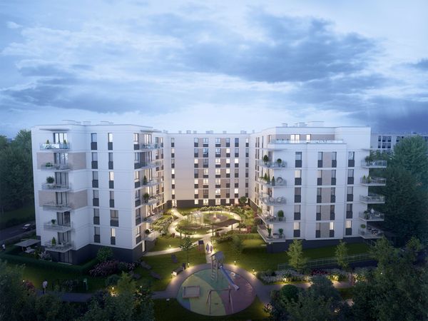 Rzut Miasteczko Jutrzenki Dzielnica Hortensji - Mieszkanie na sprzedaż, Warszawa, Włochy