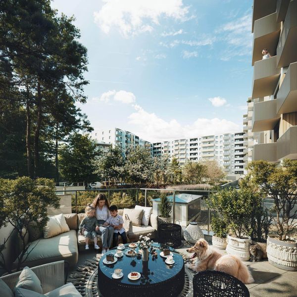 Rzut Południk 17 - Mieszkanie na sprzedaż, Wrocław, Krzyki, 548650  PLN
