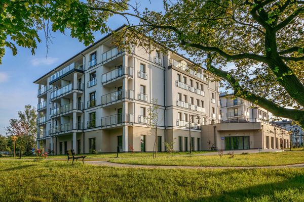 Rzut Kompleks mieszkalno - usługowy OSTOJA SENIORA - Mieszkanie na sprzedaż, Łódź, Bałuty, 373813  PLN