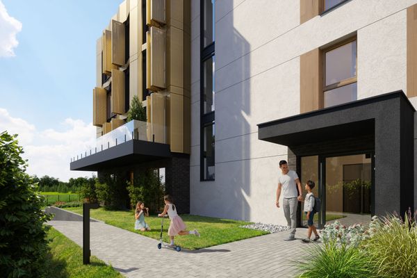 Rzut SILO - Mieszkanie na sprzedaż, Kraków, Dębniki, 770406  PLN