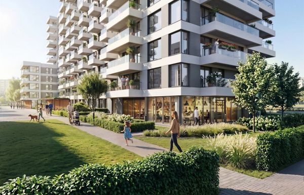Rzut Strada Wybickiego - Mieszkanie na sprzedaż, Kraków, Krowodrza, 749866  PLN
