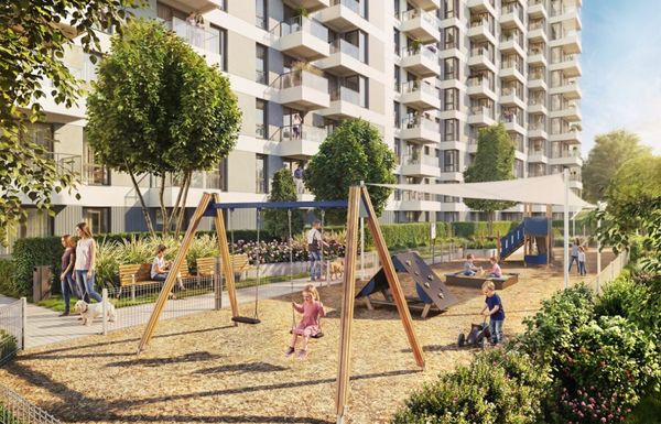 Rzut Strada Wybickiego - Mieszkanie na sprzedaż, Kraków, Krowodrza, 1149301  PLN
