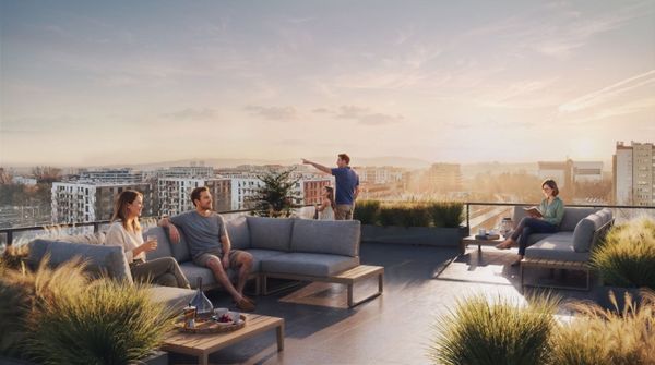 Rzut Strada Wybickiego - Mieszkanie na sprzedaż, Kraków, Krowodrza, 849655  PLN