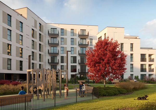 Rzut Bluszcz Apartamenty etap 2 - Mieszkanie na sprzedaż, Kraków, Podgórze, 883245  PLN