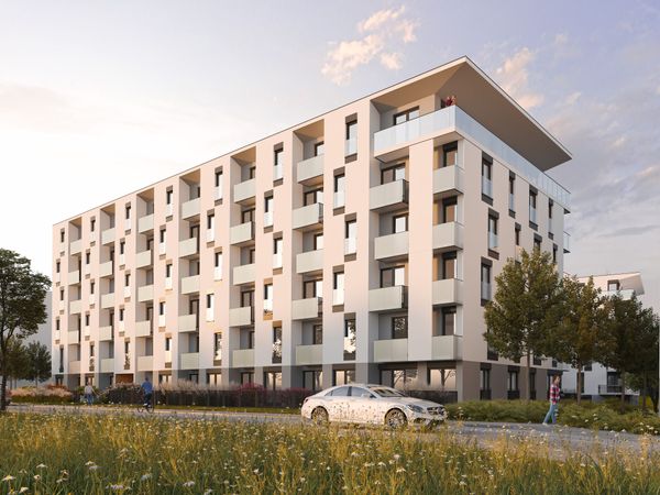 Rzut Osiedle Ozon 3 etap 8 - Mieszkanie na sprzedaż, Kraków, Prądnik Biały, 1129935  PLN