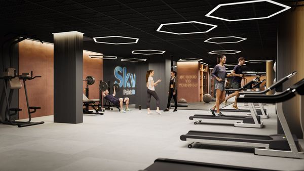 Rzut SkyPoint - Mieszkanie na sprzedaż, Gdańsk, Oliwa