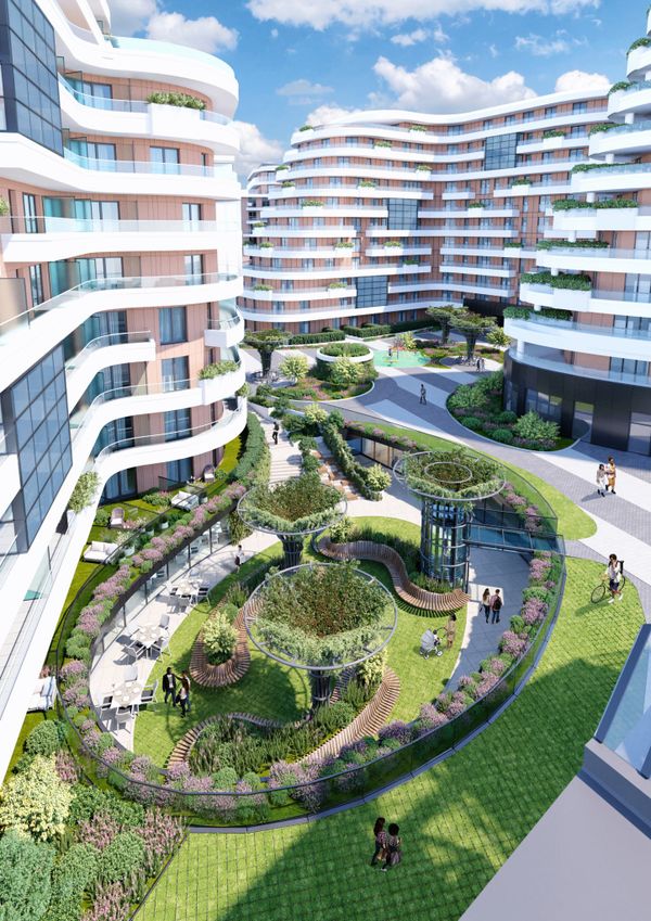 Rzut Wiślane Tarasy 2.0 - Mieszkanie na sprzedaż, Kraków, Grzegórzki, 1445049  PLN
