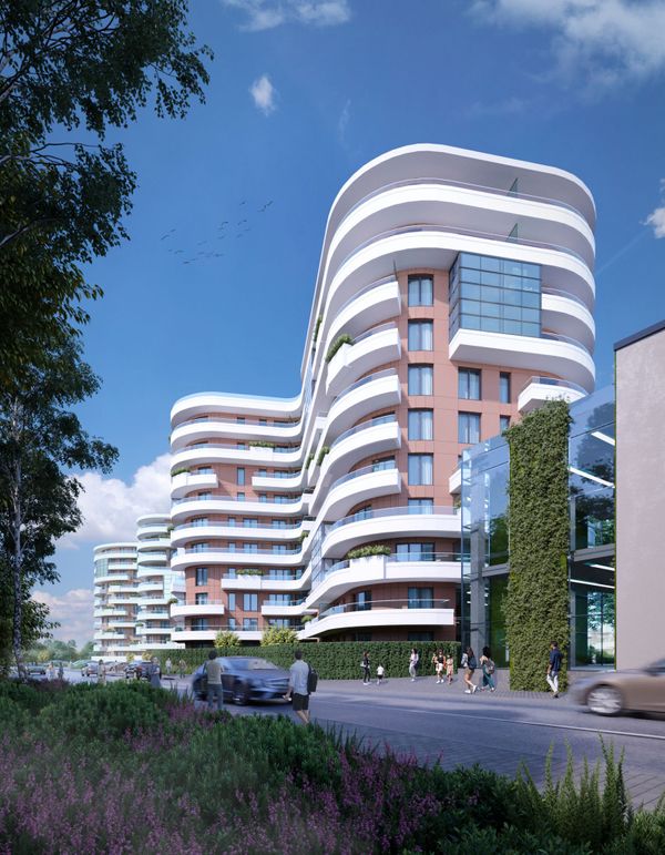 Rzut Wiślane Tarasy 2.0 - Mieszkanie na sprzedaż, Kraków, Grzegórzki, 1759392  PLN